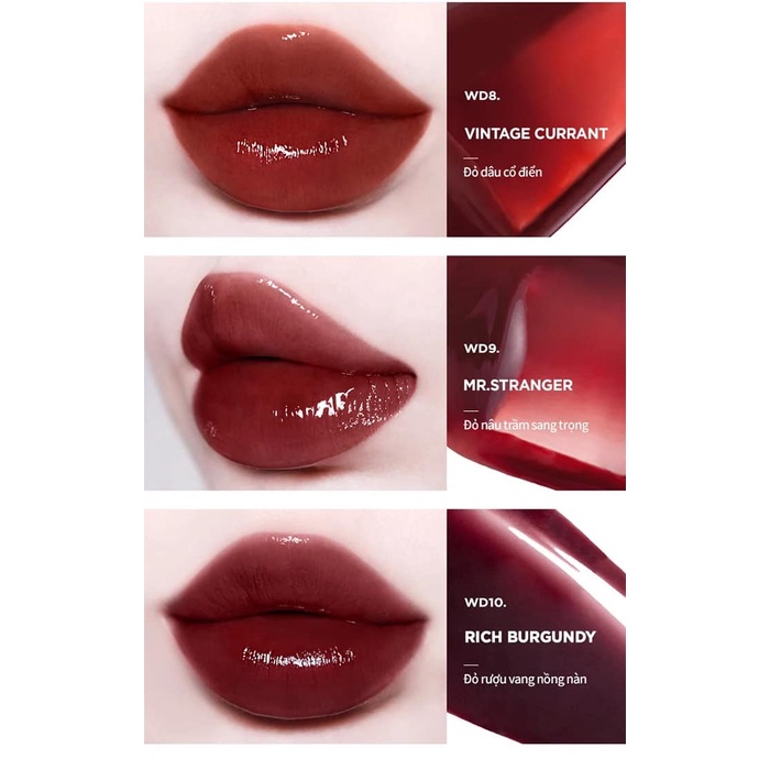 Son Tint Lì, Lâu Trôi Cho Đôi Môi Ẩm Mịn Merzy The Watery Dew Tint 4g