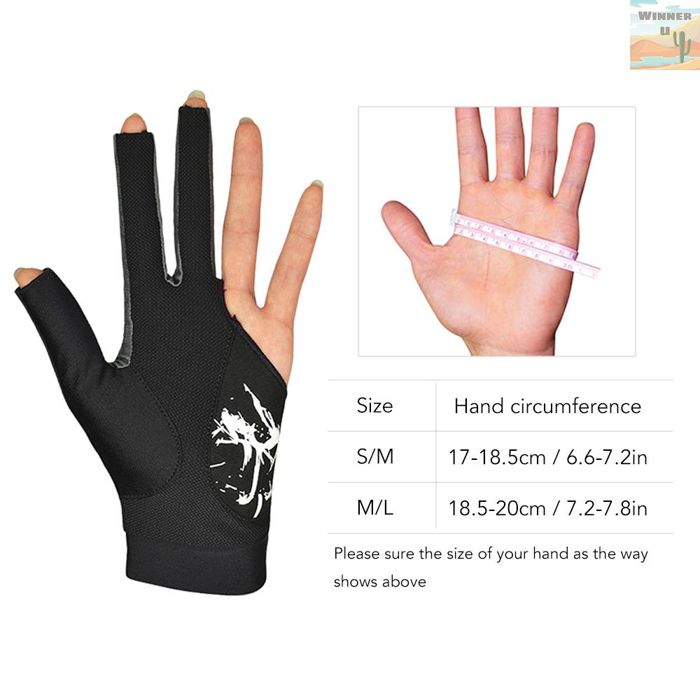 1 Đôi Găng Tay Trái Chơi Bida Chuyên Dụng