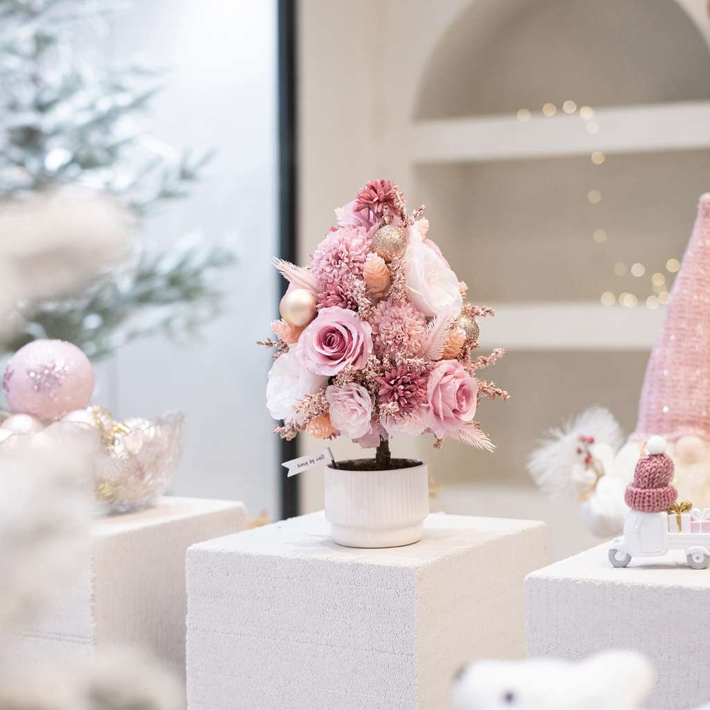 Cây thông trang trí giáng sinh noel mini - để bàn xinh xắn thương hiệu BÔNG BY CATT