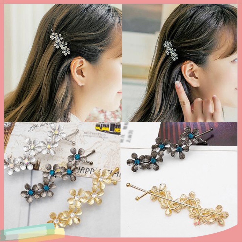 Kẹp tóc đính đá lấp lánh cho nữ