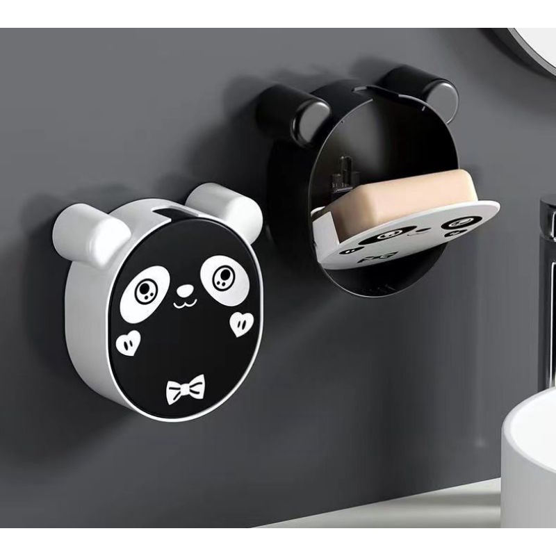 Hộp đựng xà phòng dán tường hình gấu,,,