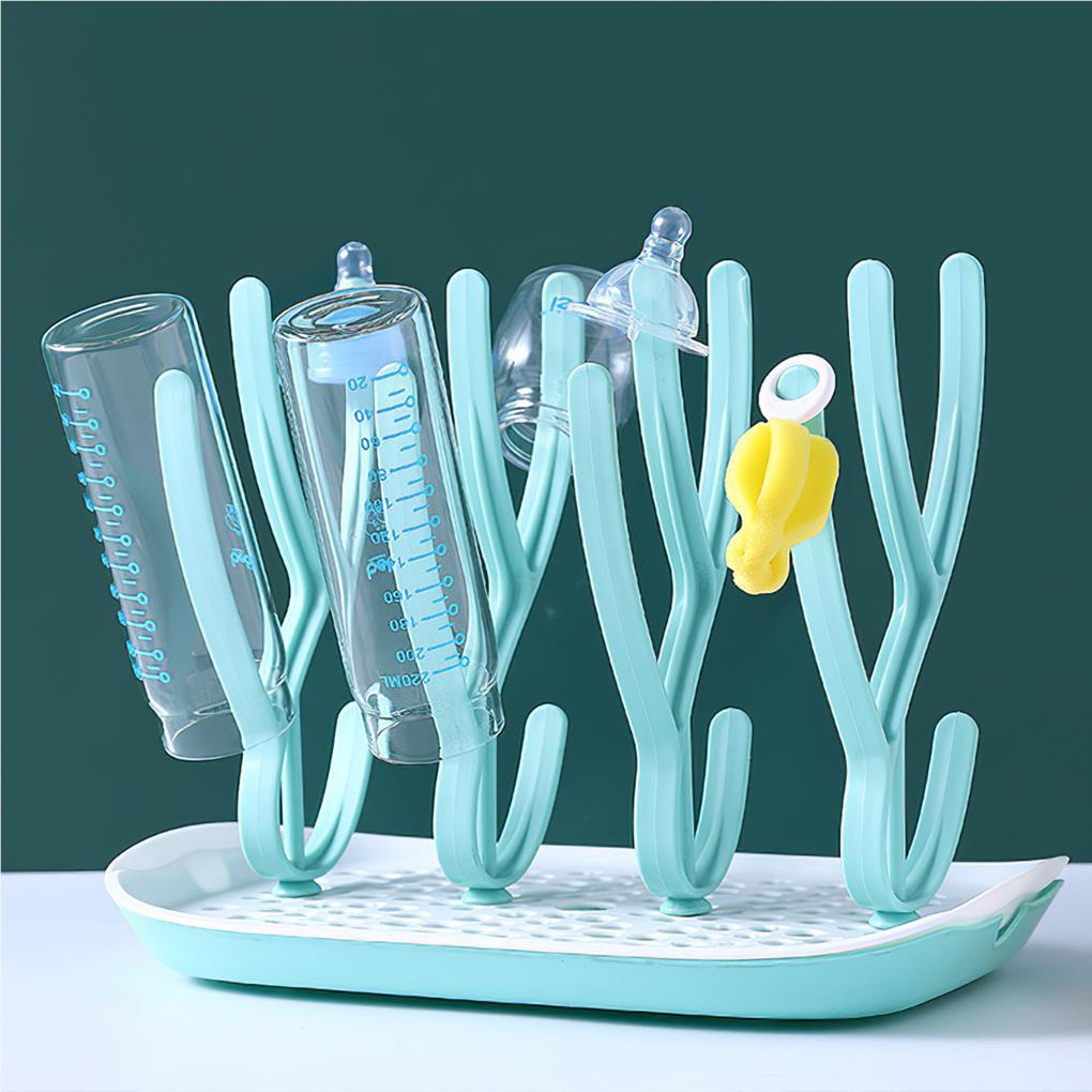 Giá Đỡ Phơi Khô Bình Sữa Em Bé Bằng PP Đa Năng Tiện Dụng