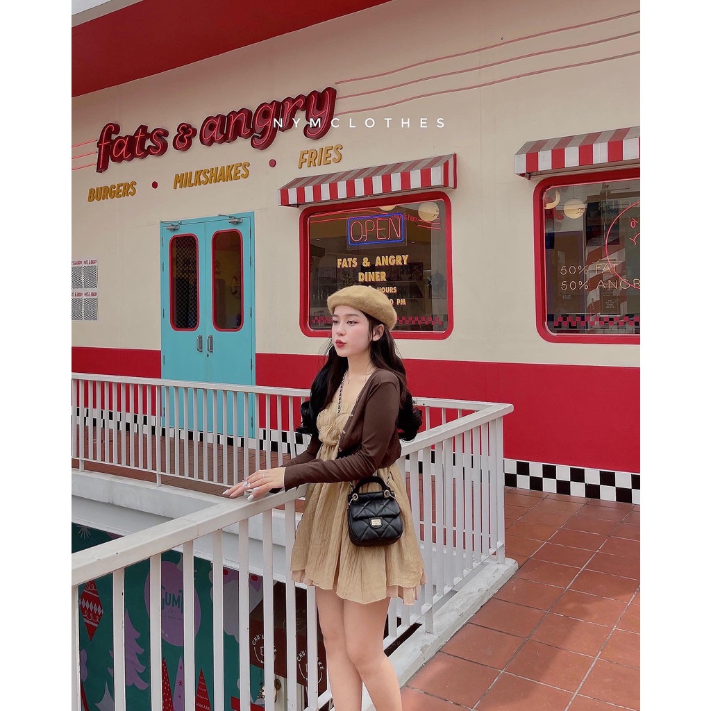 ✿ Set Đầm Nâu ✿