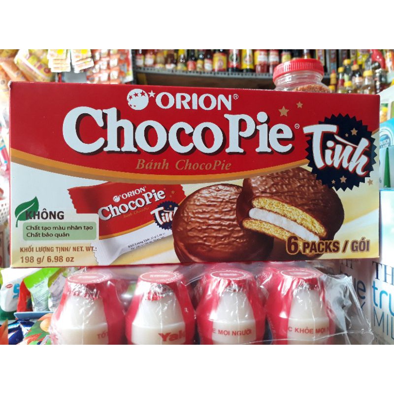 Bánh ORION Choco Pie 6 Gói/ Hộp 198g