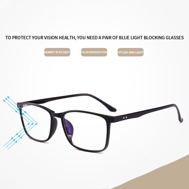 Mắt Kính TR90 Chống Bức Xạ Thoải Mái Mới 2023