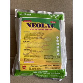 Neolac men sống chịu kháng sinh, men vi sinh sống, phòng tiêu chảy, rối loạn tiêu háo.....