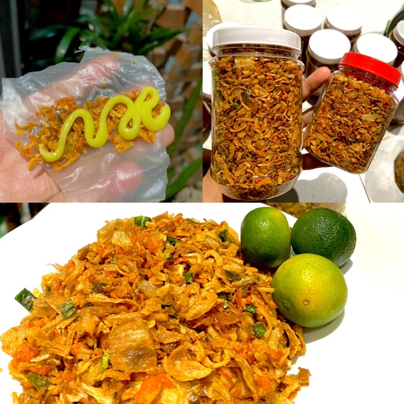 Combo Bánh tráng phơi sương + Muối tôm hành phi loại ngon - Đặc sản Tây Ninh ăn vặt  Hello Oăn Đây