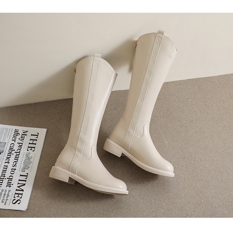 Boot Bigsize cao cổ đường viên nổi M772 BIGSIZE 37-42 [SHOES BIGSIZE]