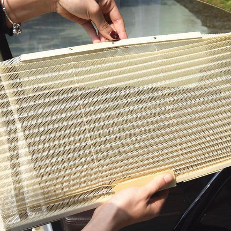 Bộ 4 rèm che nắng thông minh trên xe hơi, tự động lên xuống theo kính - LAKADO