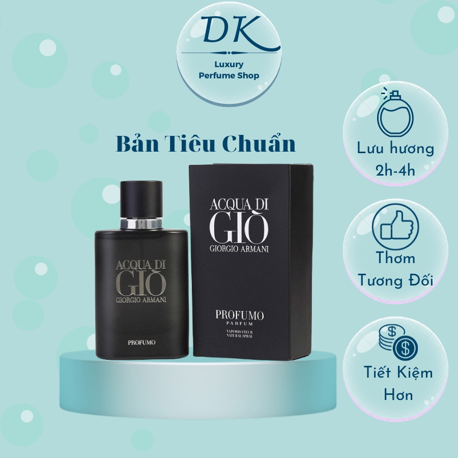 Nước hoa nam Giò Đen dầu thơm nam tính 100ml mạnh mẽ cuốn hút lưu hương lâu - Daikon Store
