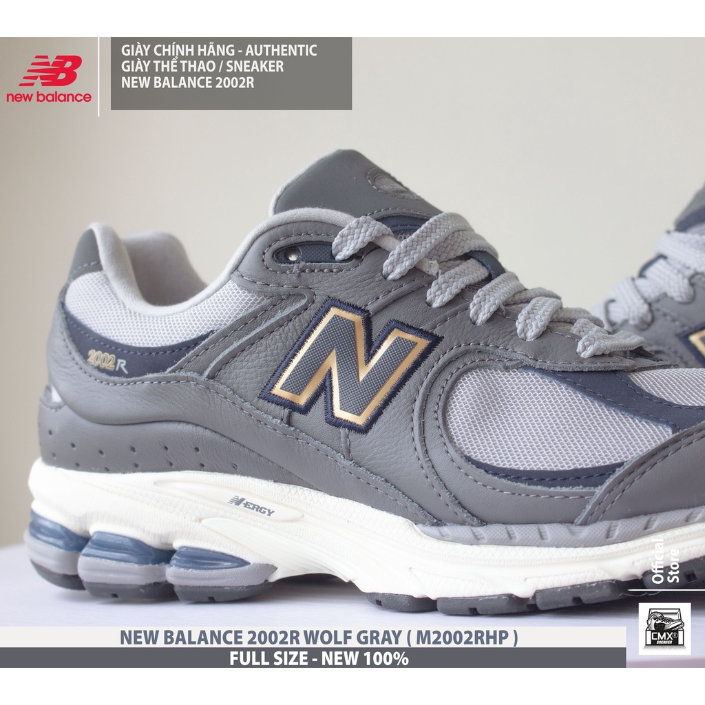 😘  Giày New Balance 2002R CASTLEROCK  - AUTHENTIC 100%