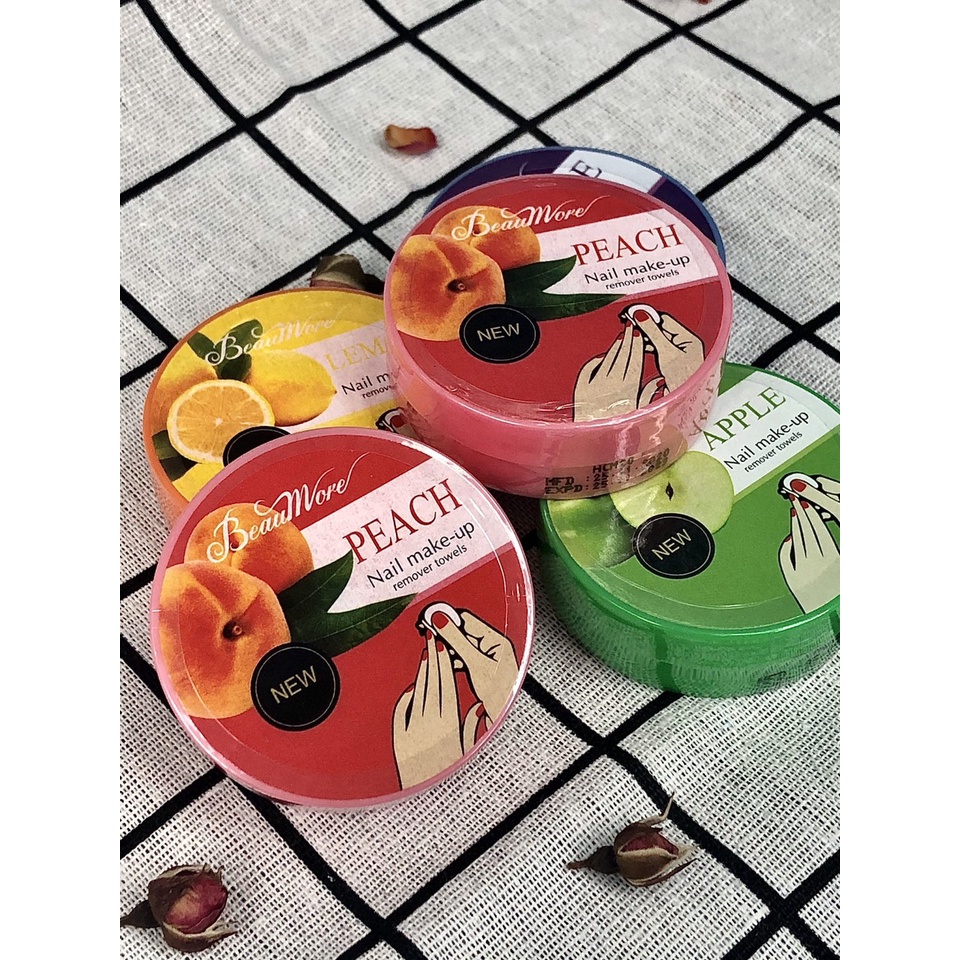 Giấy lau móng tay Beaumore