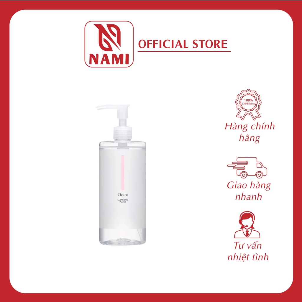 Tẩy trang chacott 500ml Nhật Bản (Mẫu mới)