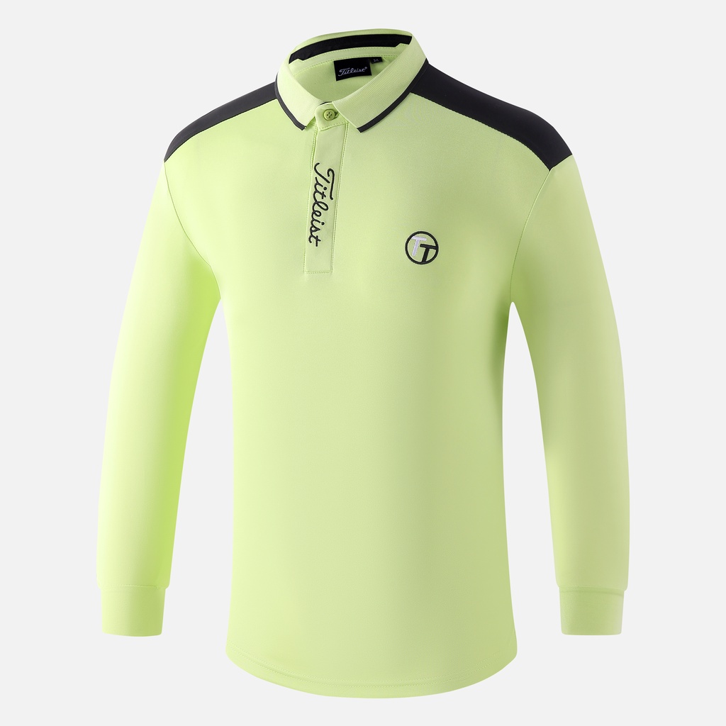 Áo Thun Polo Dài Tay Nhanh Khô Thời Trang Thể Thao Nam Cao Cấp