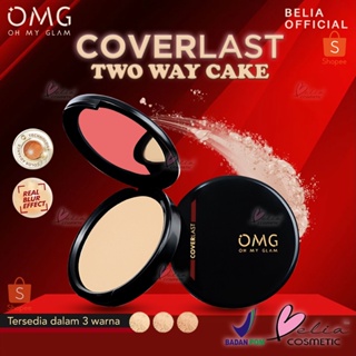 Image of ❤ BELIA ❤ OMG Oh My Glam Coverlast Two Way Cake 12 g - Bedak Padat Kontrol Minyak Hingga 8 Jam | BPOM