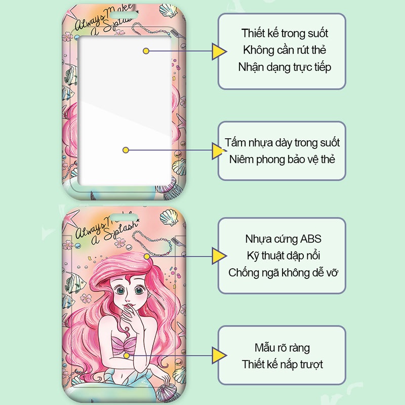 Nàng Tiên Cá Công Chúa Băng Cát Sét Dài Điều Khiển Tru