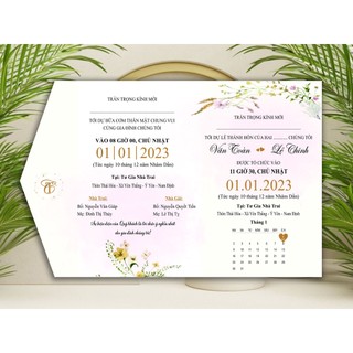 THIỆP CƯỚI GẤP 3 - BB 139