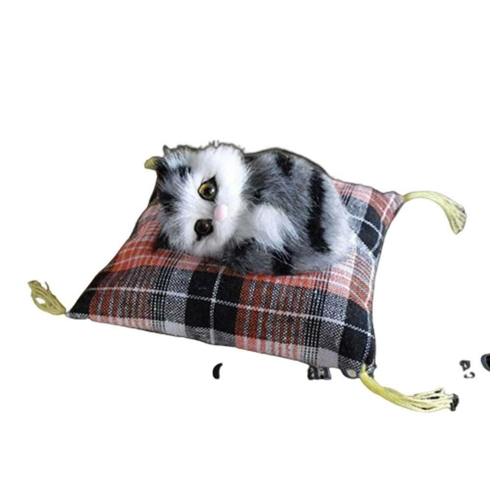 LANFY Mô Hình Chú Mèo Nhồi Bông Đáng Yêu Trang Trí Nhà Cửa