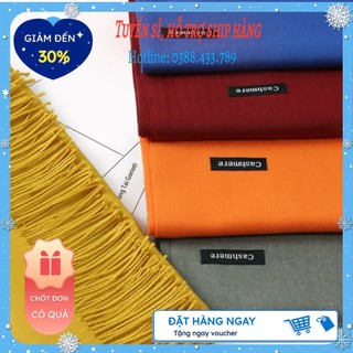 Khăn Choàng CổKhăn quàng cổ dạ Sky Cashmere🍀FREESHIP🍀Khăn dạ Cashmere quàng cổ lông cừu nam, nữ bản to 200 x 70cm, .