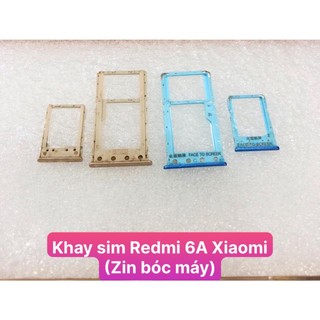 Khay sim Redmi 6A Xiaomi (Zin bóc máy)