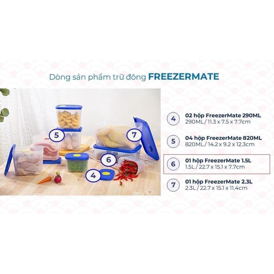 Bộ hộp trữ mát và trữ đông Tupperware Modern 16 hộp