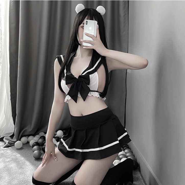 Cosplay hóa trang học sinh xinh xắn sexy quyến rũ gợi cảm mã 826