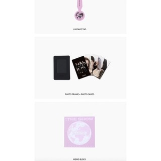 [OFFICIAL] Bộ ảnh BLACKPINK [THESHOW] PHOTO PACKAGE