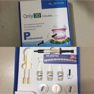 Tẩy trắng răng Dr Whiten sau 30p