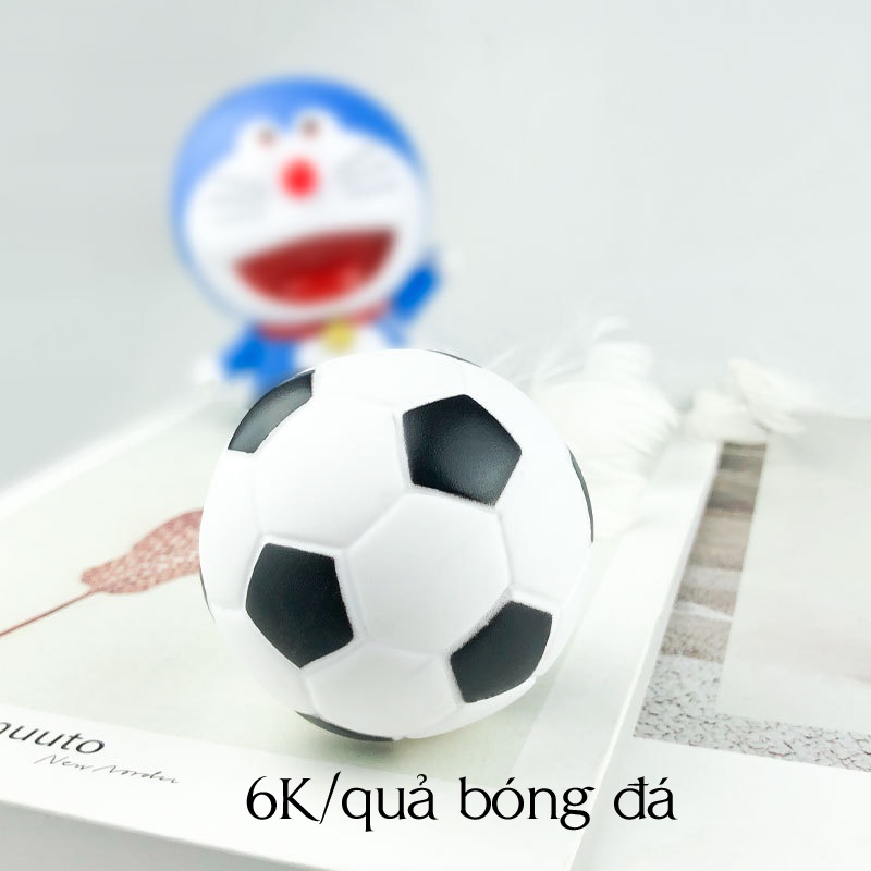 thanh lí giá rẻ mô hình quả bóng đá trang trí bánh kem