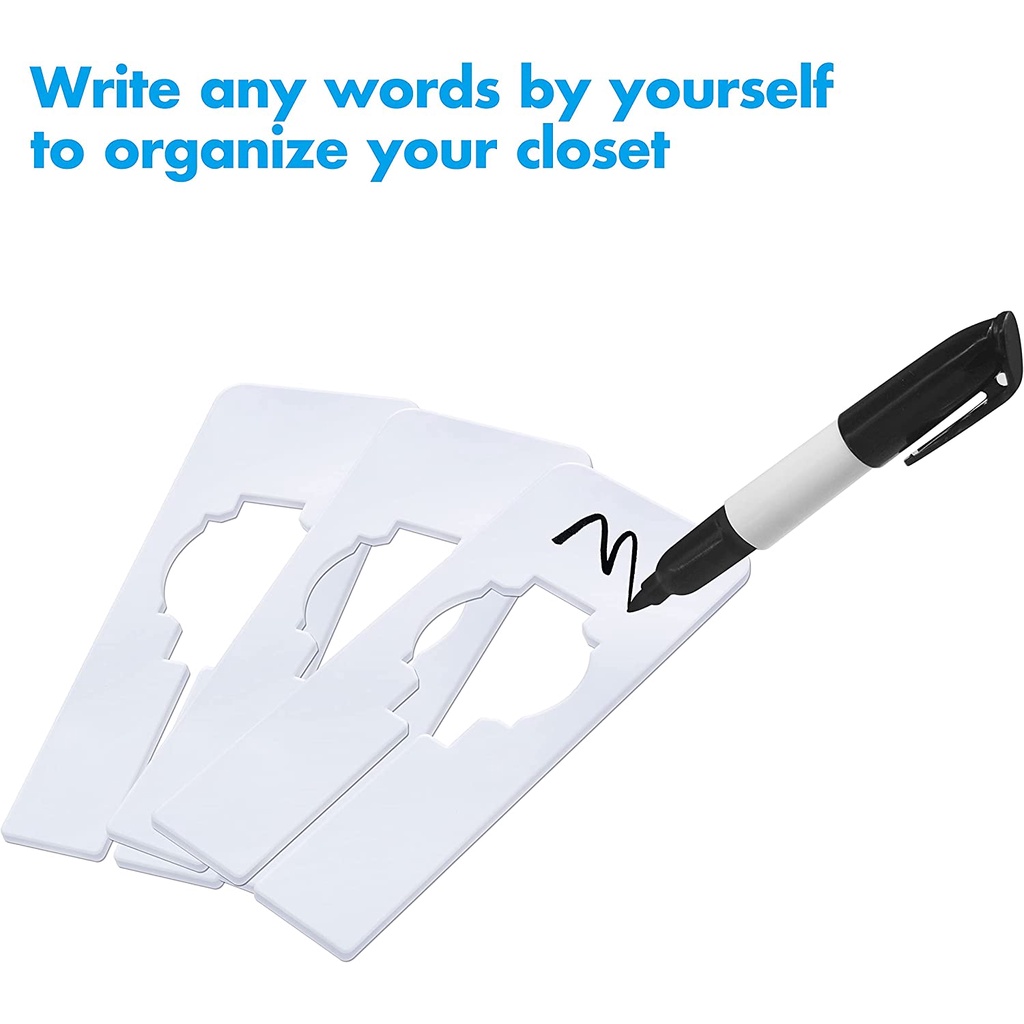 Set 10 Bảng Phân Loại Khăn Choàng / Áo Khoác / Thẻ / Đánh Dấu Tiện Dụng
