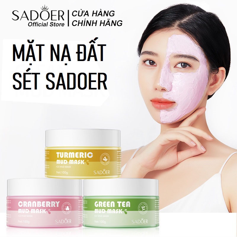 Mặt Nạ Bùn Dưỡng Da Mud Mask 100g Chiết Xuất Thực Vật Giúp Làm Sạch Bụi Bẩn Giúp Da Trắng Sáng