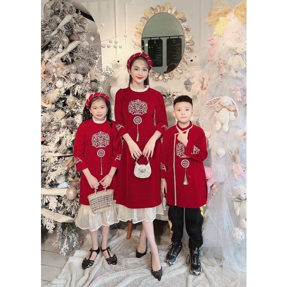 ÁO DÀI BÉ TRAI GÁI SZ ĐẠI DƯỚI 40KG năm 2023