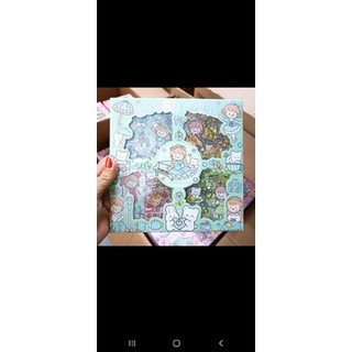 Set 100 sticker hình dán. có set lẽ 20 tờ