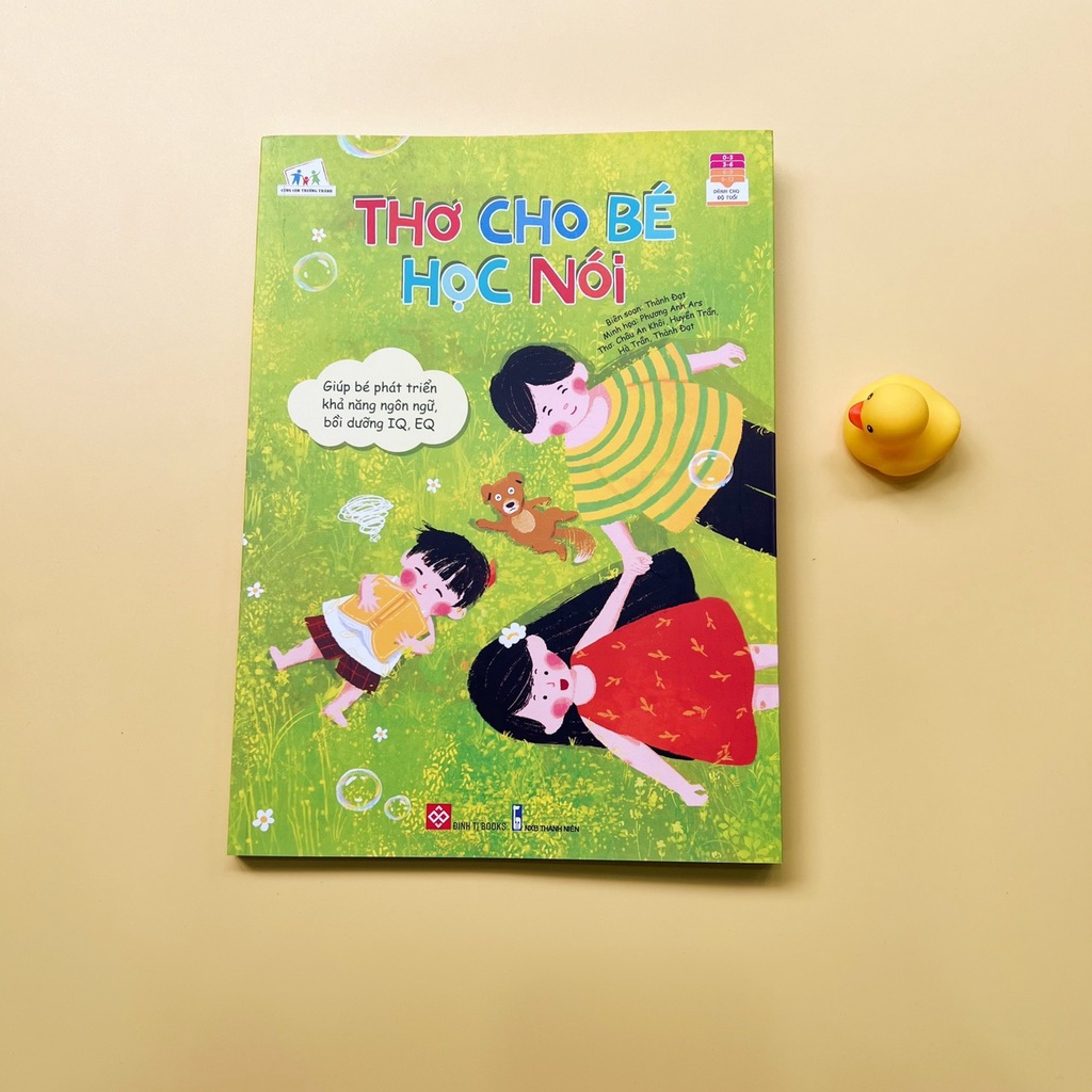 Sách - Thơ Cho Bé Học Nói - Đinh Tị