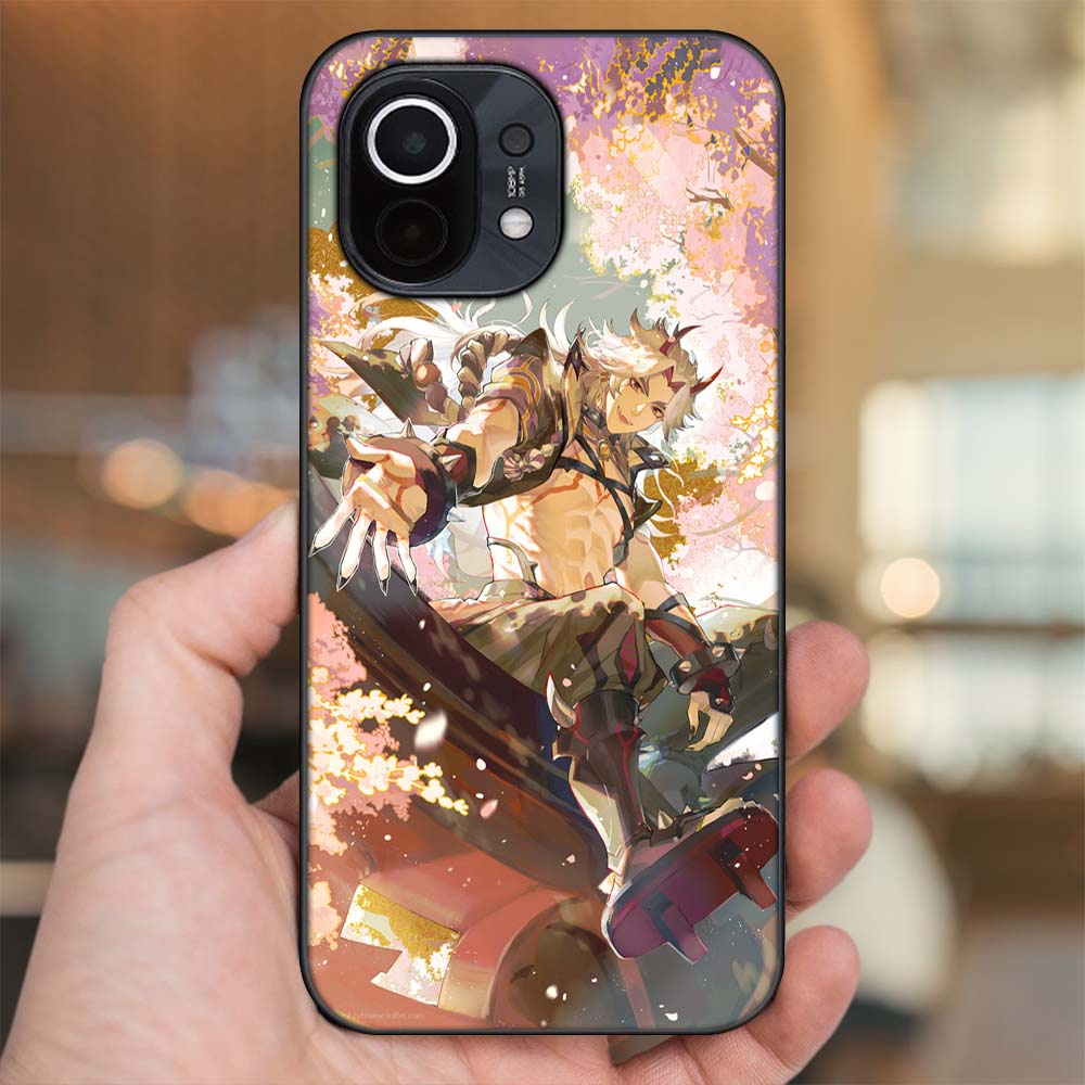 Ốp lưng Xiaomi Mi 11 viền đen in hình Arataki Itto Genshin Impact