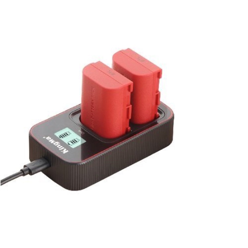 Bộ Pin + Sạc Đôi Kingma/ LP-E6NH Chính Hãng. Bảo Hành 12 Tháng....