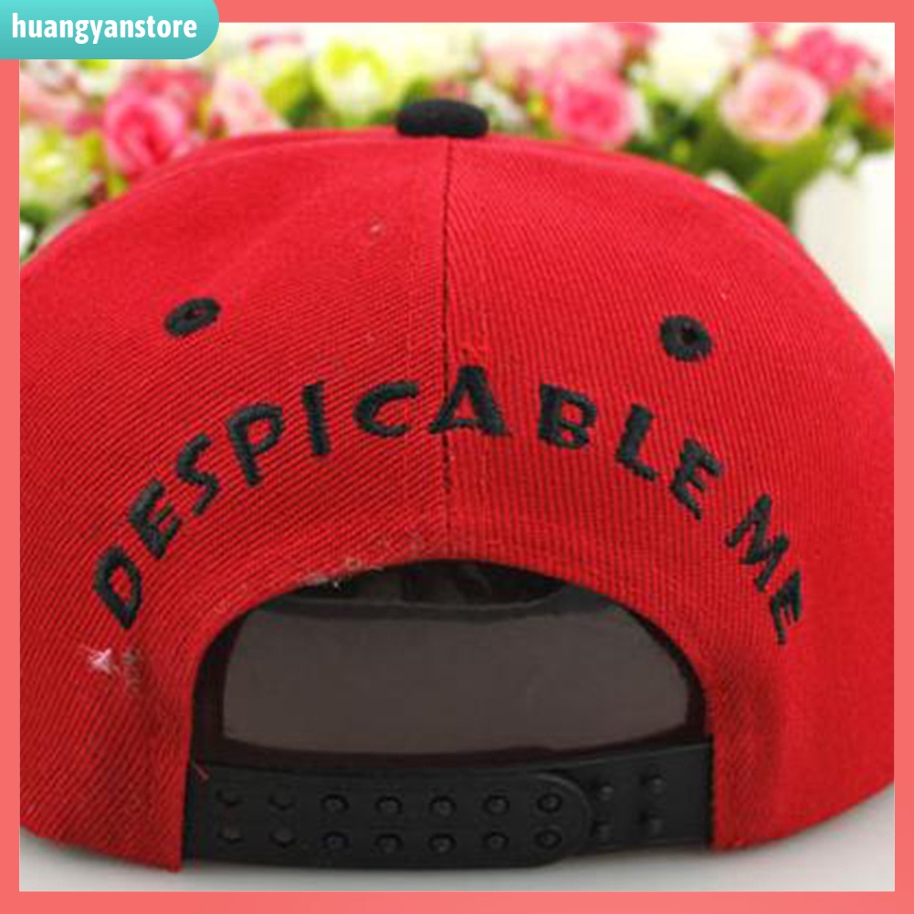 HY/ Mũ Lưỡi Trai Thêu Hình Minion Xinh Xắn Cho Bé Trai Và Bé Gái