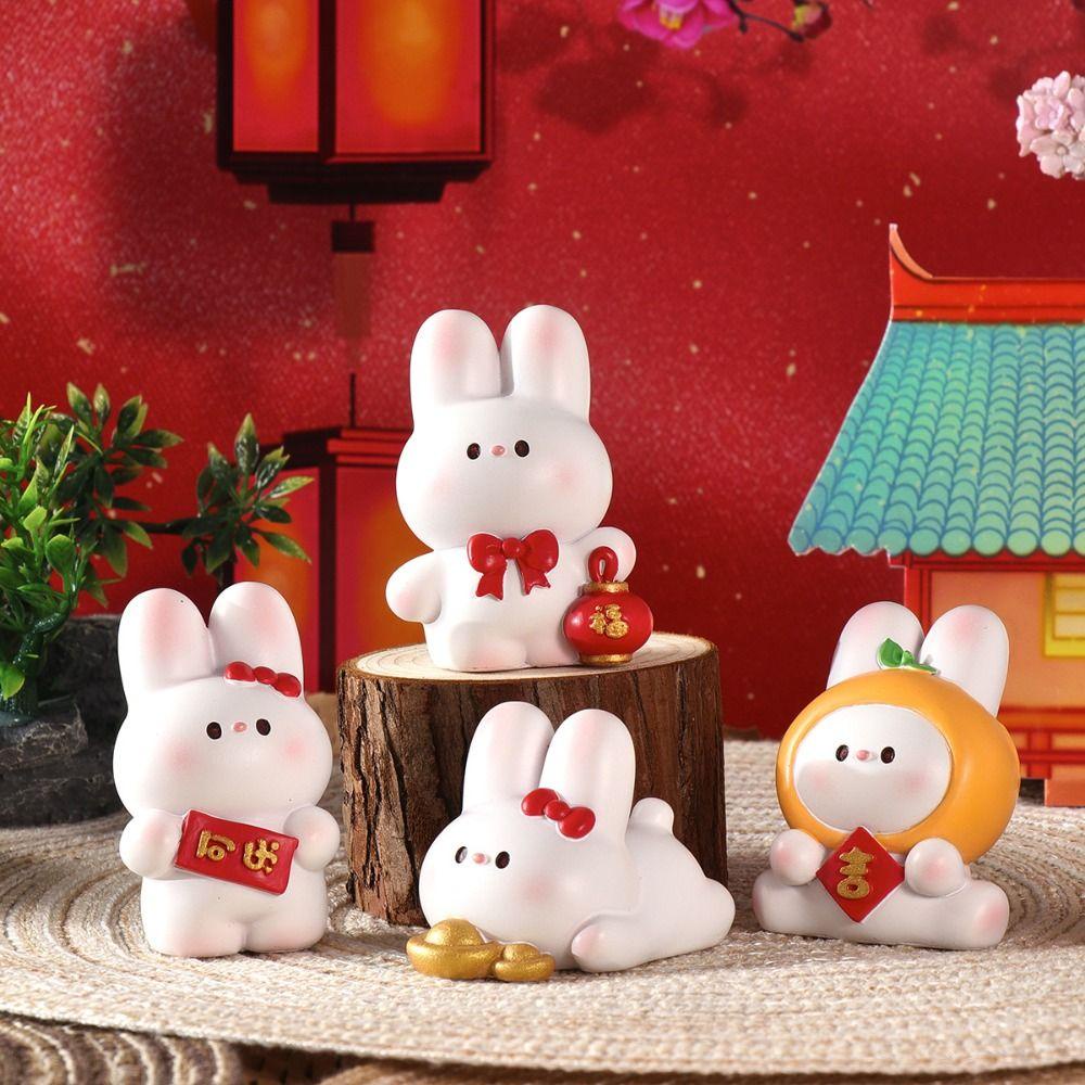 MYRONGVN Mô Hình Chú Thỏ Cung Hoàng Đạo Dễ Thương Xinh Xắn Dùng Để
