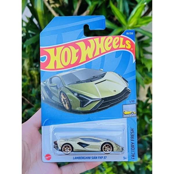Hobby Store xe mô hình Hot Wheels Basic Lamborghini Sian ( Full Card )