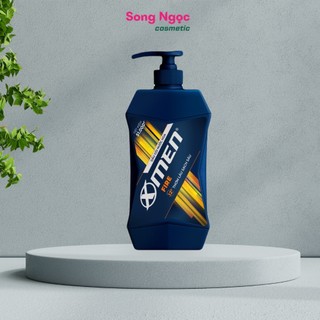 [ X-men] Dầu gội cho nam X-men Active Fire 650gr - Hương nước hoa nam tính