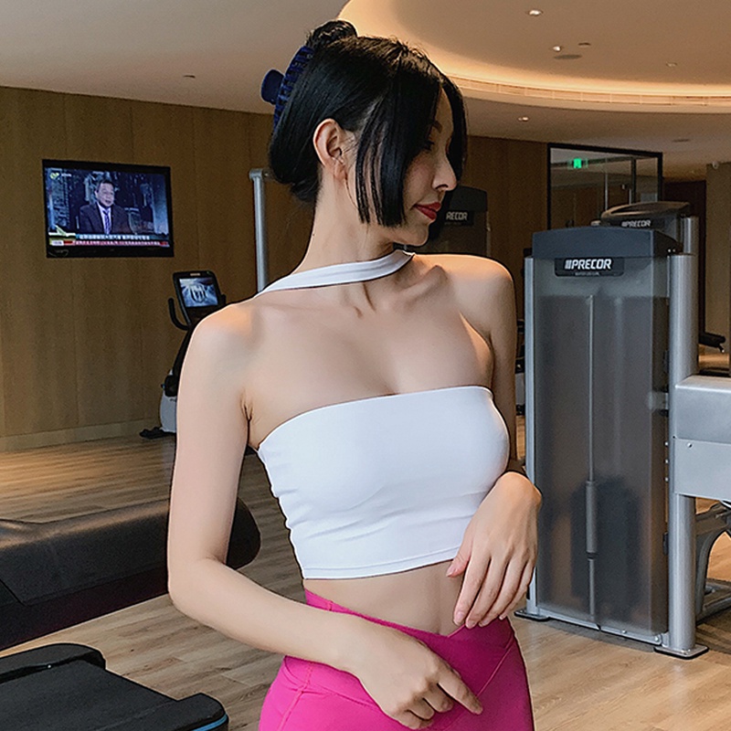 Áo ngực thể thao chống sốc thích hợp chạy bộ tập yoga cho nữ