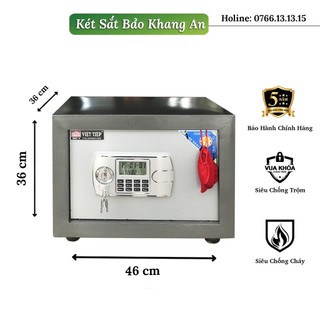Két sắt việt tiệp kn25 xám , két sắt mini, két sắt để tủ