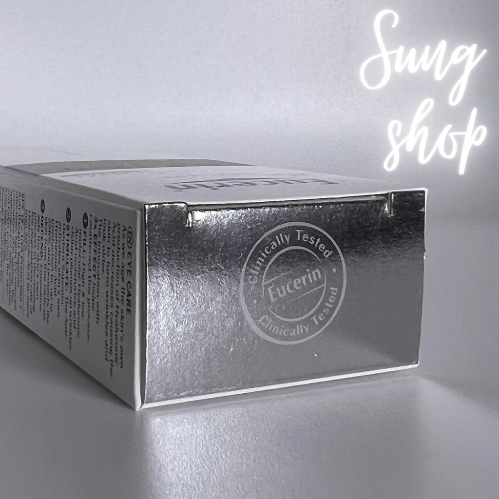 Kem dưỡng mắt Eucerin Hyaluron Filler làm mờ nếp nhăn ngăn lão hoá hiệu quả