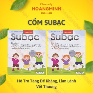Cốm su bạc cốm subac hỗ trợ tăng sức đề kháng cho trẻ, bổ sung lysine, vitamin c