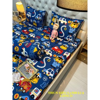 THUN LATICO - BỘ GA SIÊU LẠNH LỤA THÁI LAN CAO CẤP  (ÔM KHOÁ KÉO)