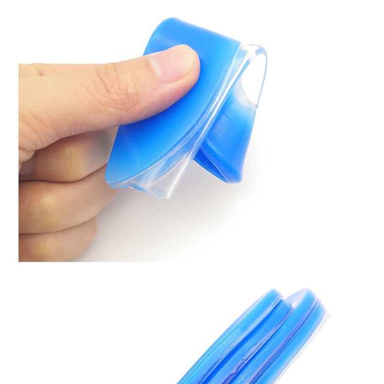 1 Cặp Đệm Silicone Gel Lót Gót Chân Hình Chữ U Giảm Đau