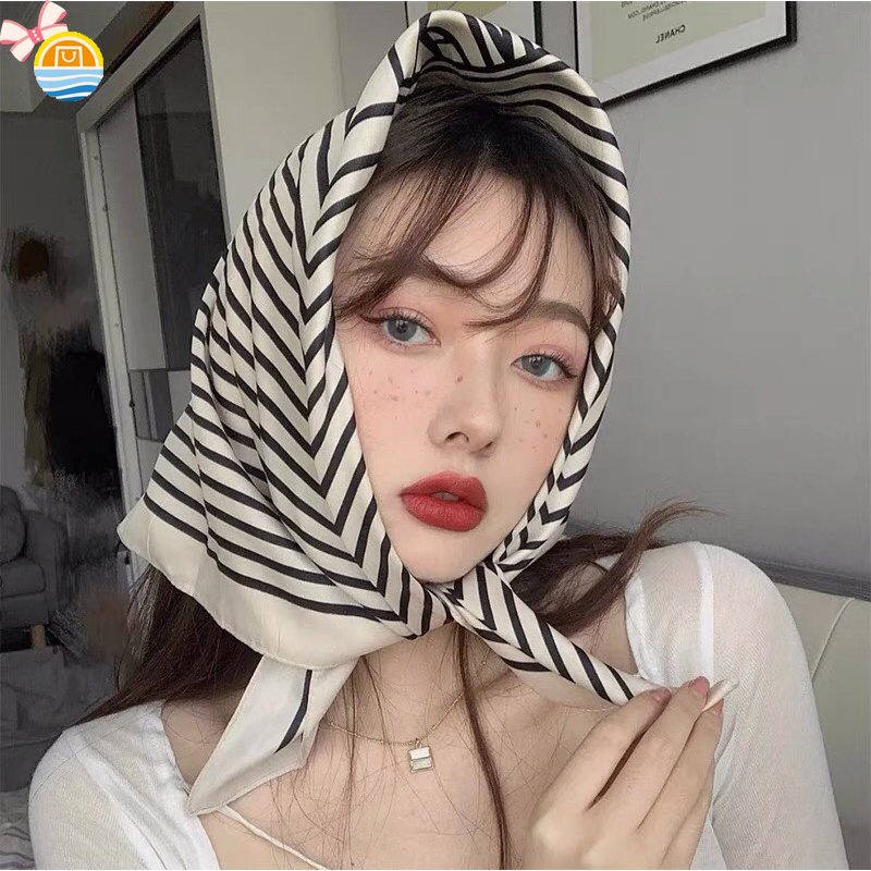 Khăn Quàng Cổ / Khăn Quàng Cổ / Băng Đô Bằng Lụa Mỏng Dáng Dài Thời Trang Xuân Thu Cho Nữ ruiyan HYJP2