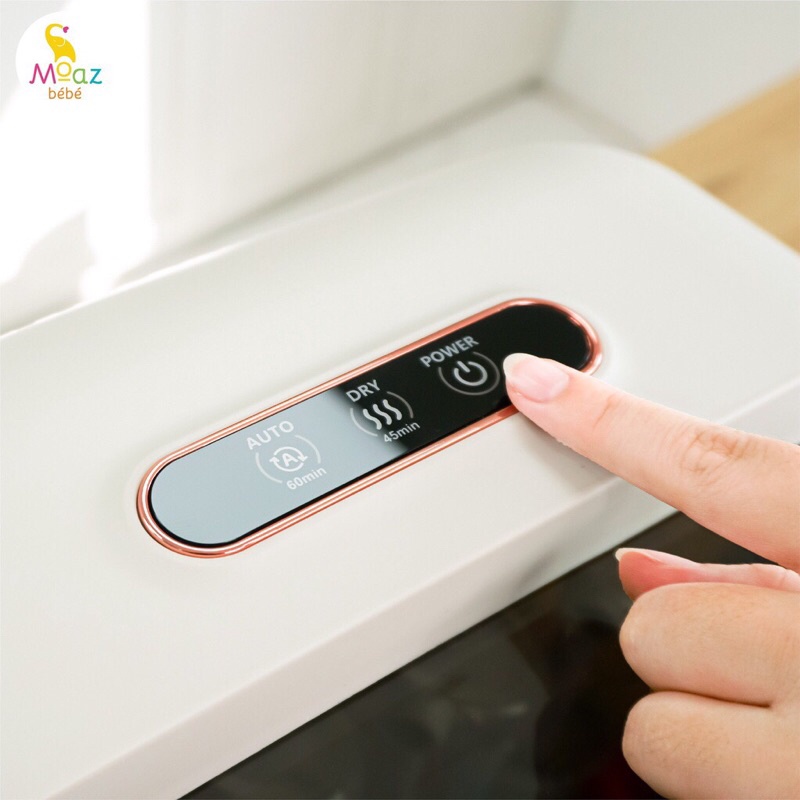 Máy úp bình sữa tiệt trùng sấy khô UVC Moaz Bebe MB-044