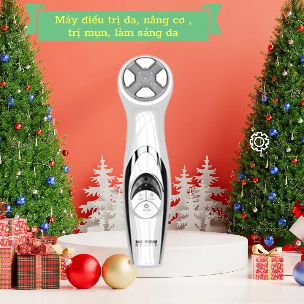 Máy massage mặt phục hồi và trẻ hóa da Lifetrons EP-100 giúp giảm nhăn xoá rãnh cười, nâng cơ mặt, thu nhỏ lỗ chân lông