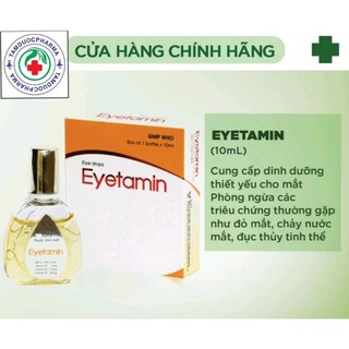 Nhỏ dưỡng mắt Eyetamin 10ml